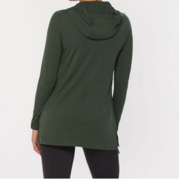 Duluth Green Hooded Long Sleeve Top - Picture 2 of 3
